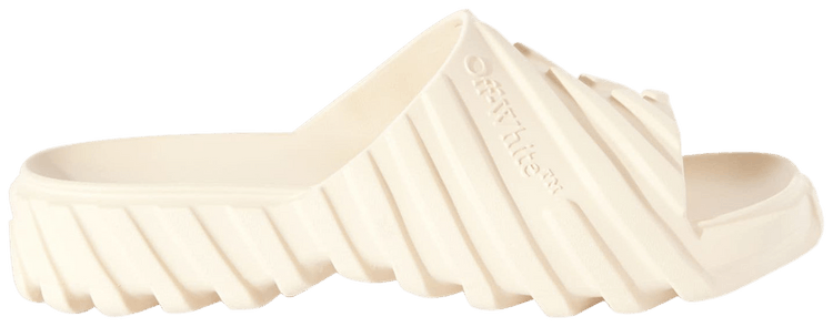 Off White Exploration Sliders Angora