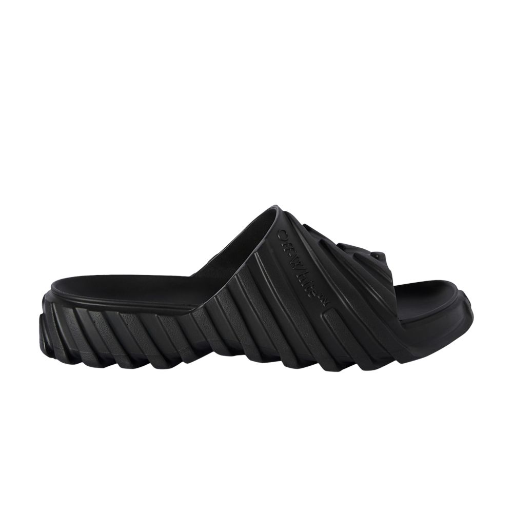 Off-White Off-White Exploration Sliders 'Black' | Men's Size 41