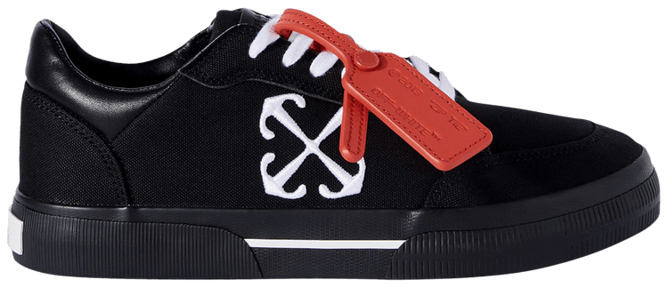 Off White Wmns New Low Vulcanized Black White