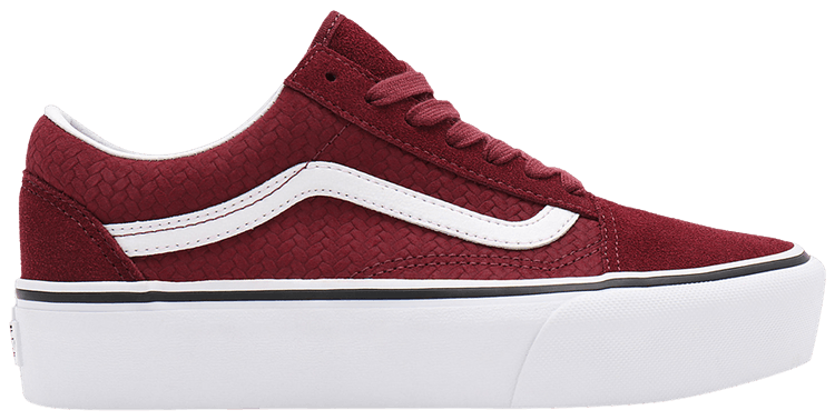 Vans Old Skool Platform Suede Emboss   Port Royal