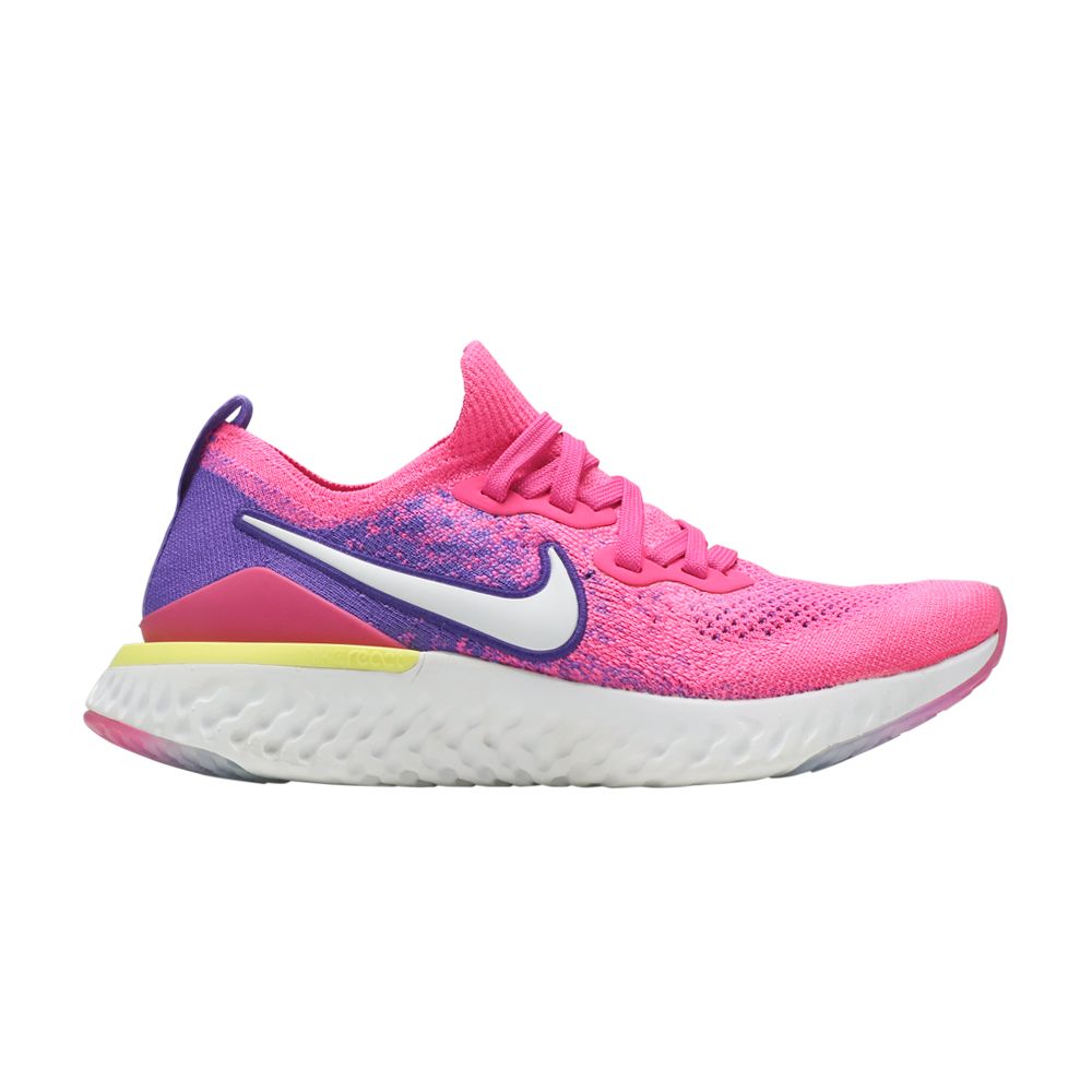 Nike Wmns Epic React Flyknit 2 'Laser Fuchsia Pulse' | Pink | Women's Size 6