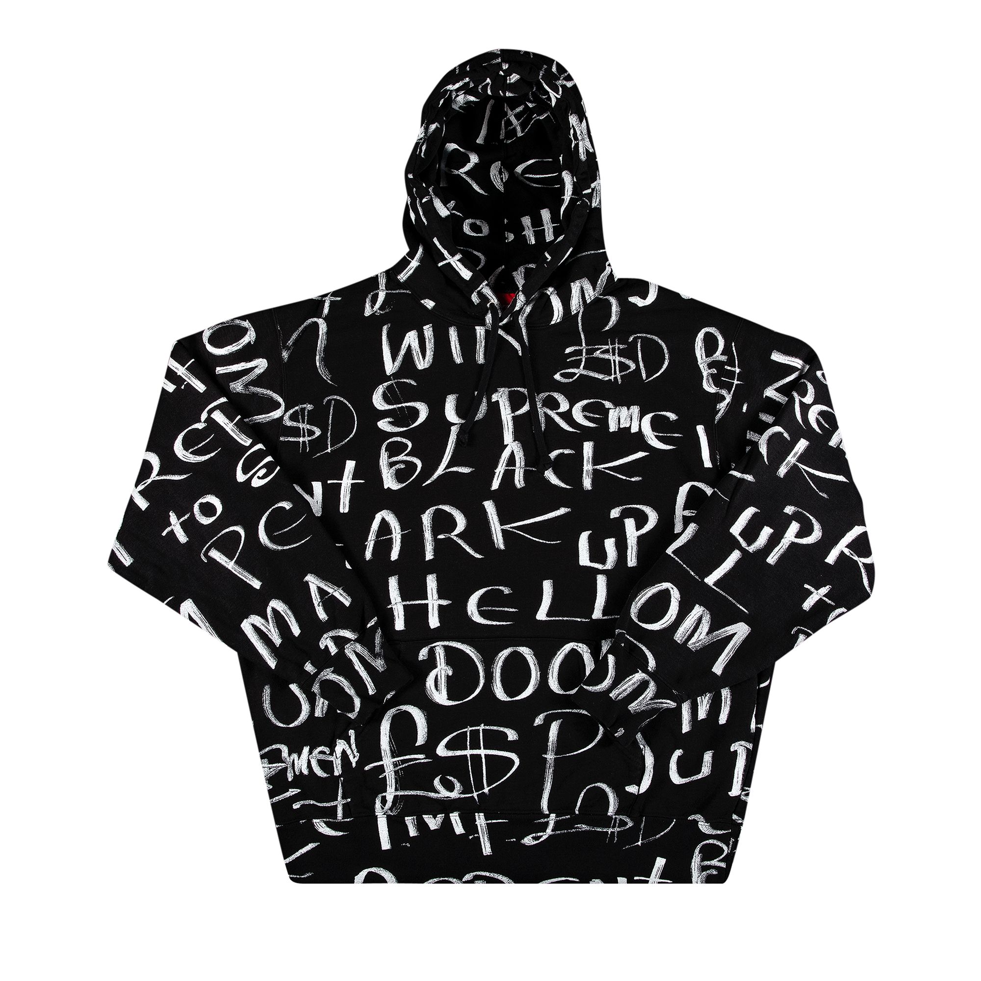 Supreme Black Ark Hooded Sweatshirt 'Black' | Men's Size XL