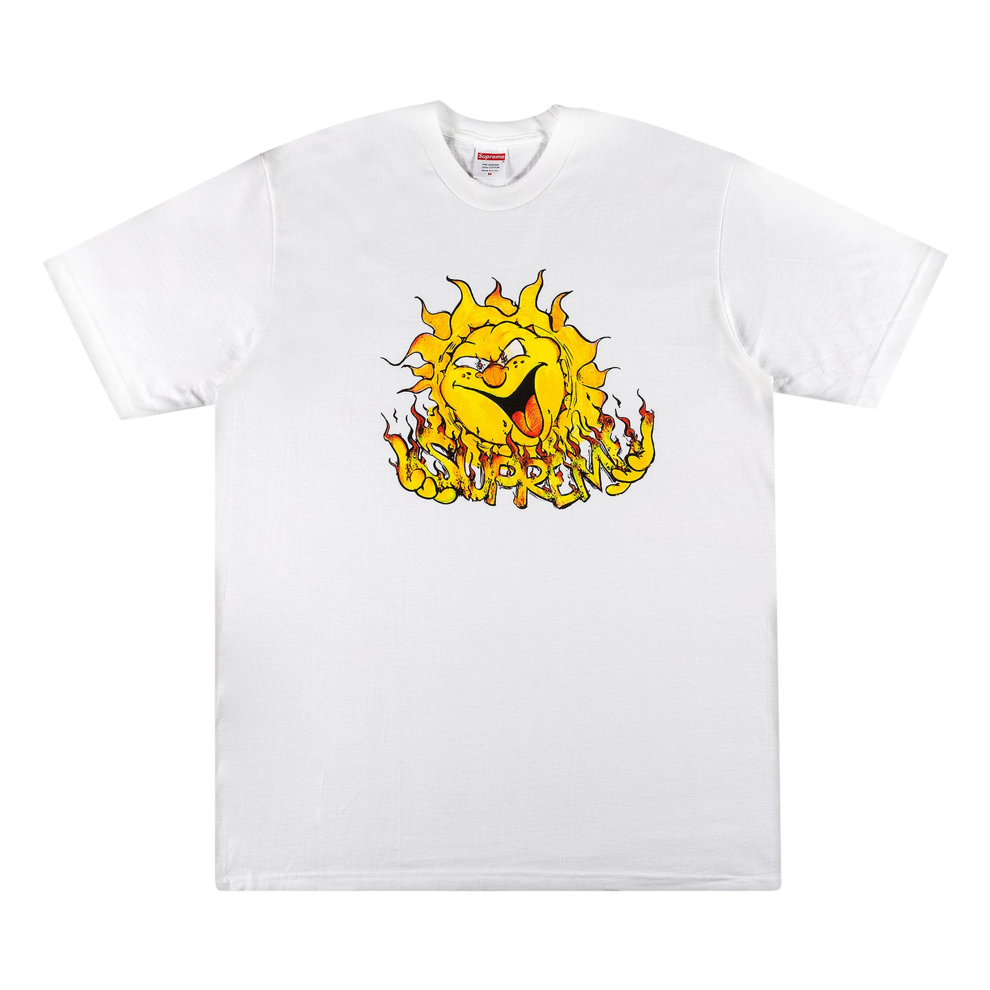 Supreme Sun Tee 'White' | Men's Size XL