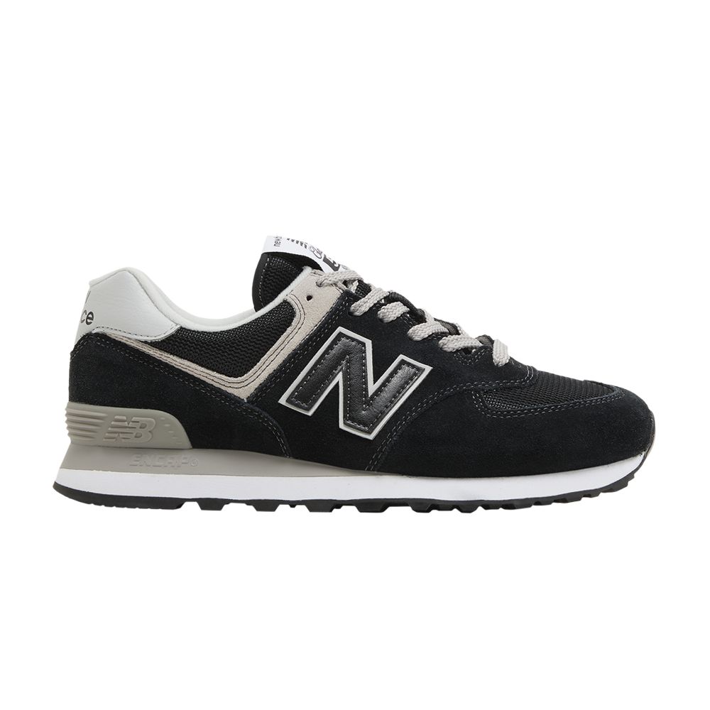 New Balance 574 2E Wide 'Core Pack - Black Grey' | Men's Size 9