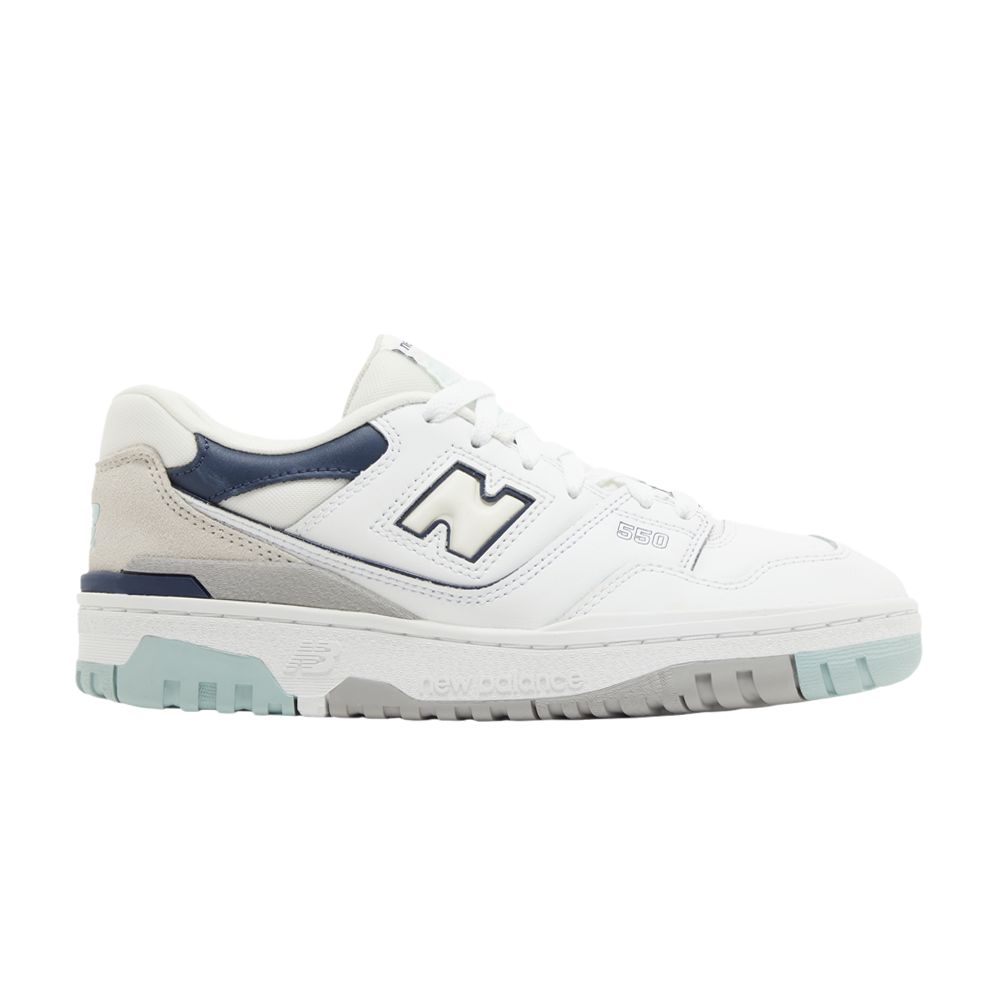 Pre-owned New Balance 550 Big Kid 'white Winter Fog' | Kid's Size 7