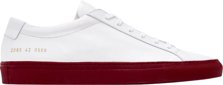 Dover Street Market x Common Projects Achilles Low White Red