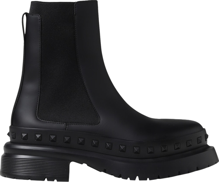 Valentino Rockstud M-Way Ankle Boot 'Black'