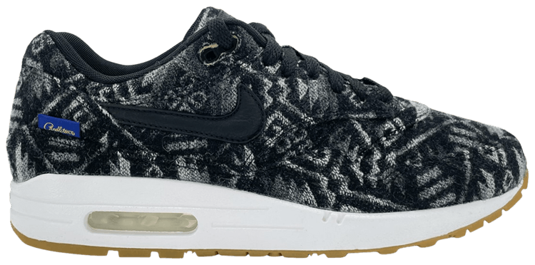 Pendleton x Nike Air Max 1 Premium Dark Grey Black