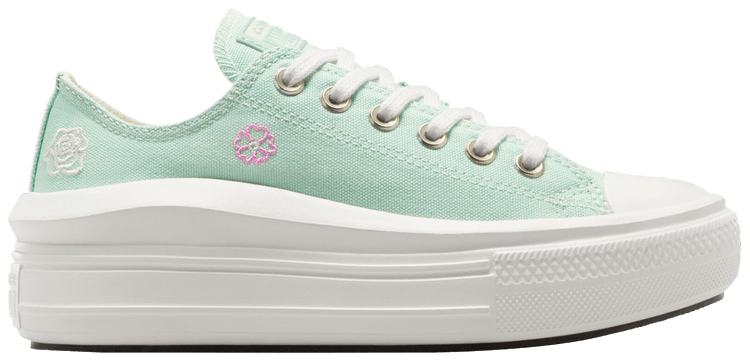 Converse Wmns Chuck Taylor All Star Move Platform Low Summer Embroidery