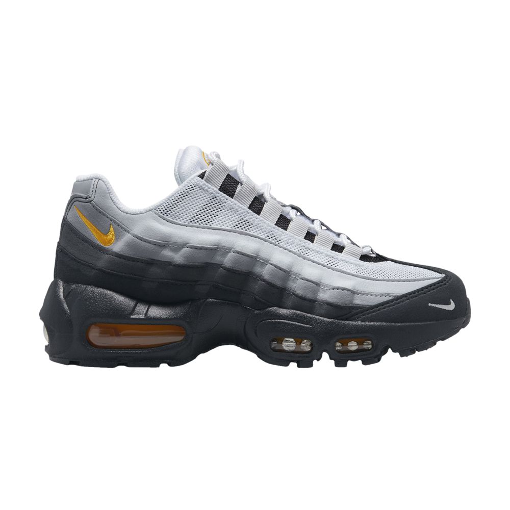 Nike Air Max 95 GS 'Laser Orange' | Grey | Kid's Size 5.5 - FD9775-001