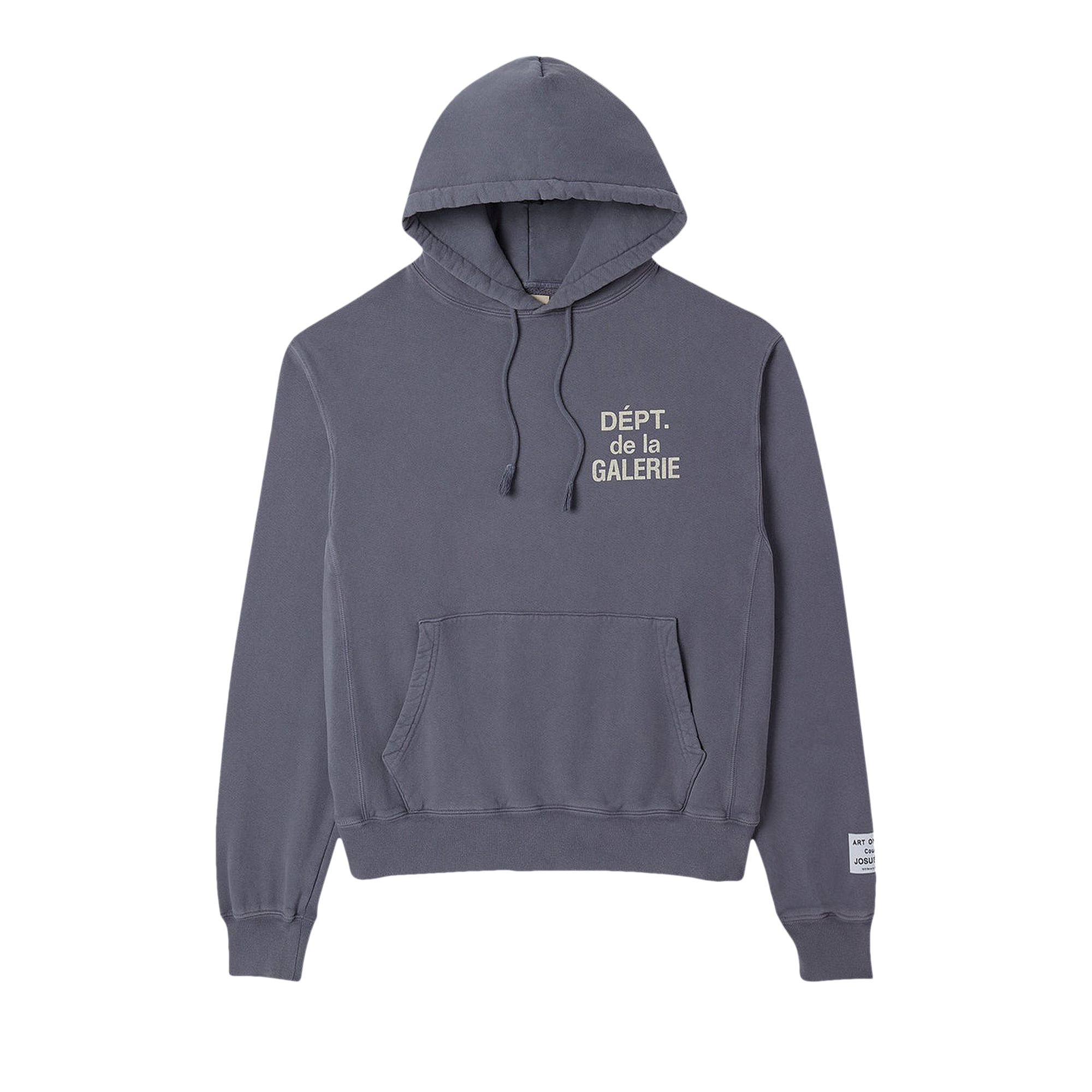 Gallery Dept. French Logo Vintage Hoodie 'Vintage Washed Navy' | Blue | Men's Size XL