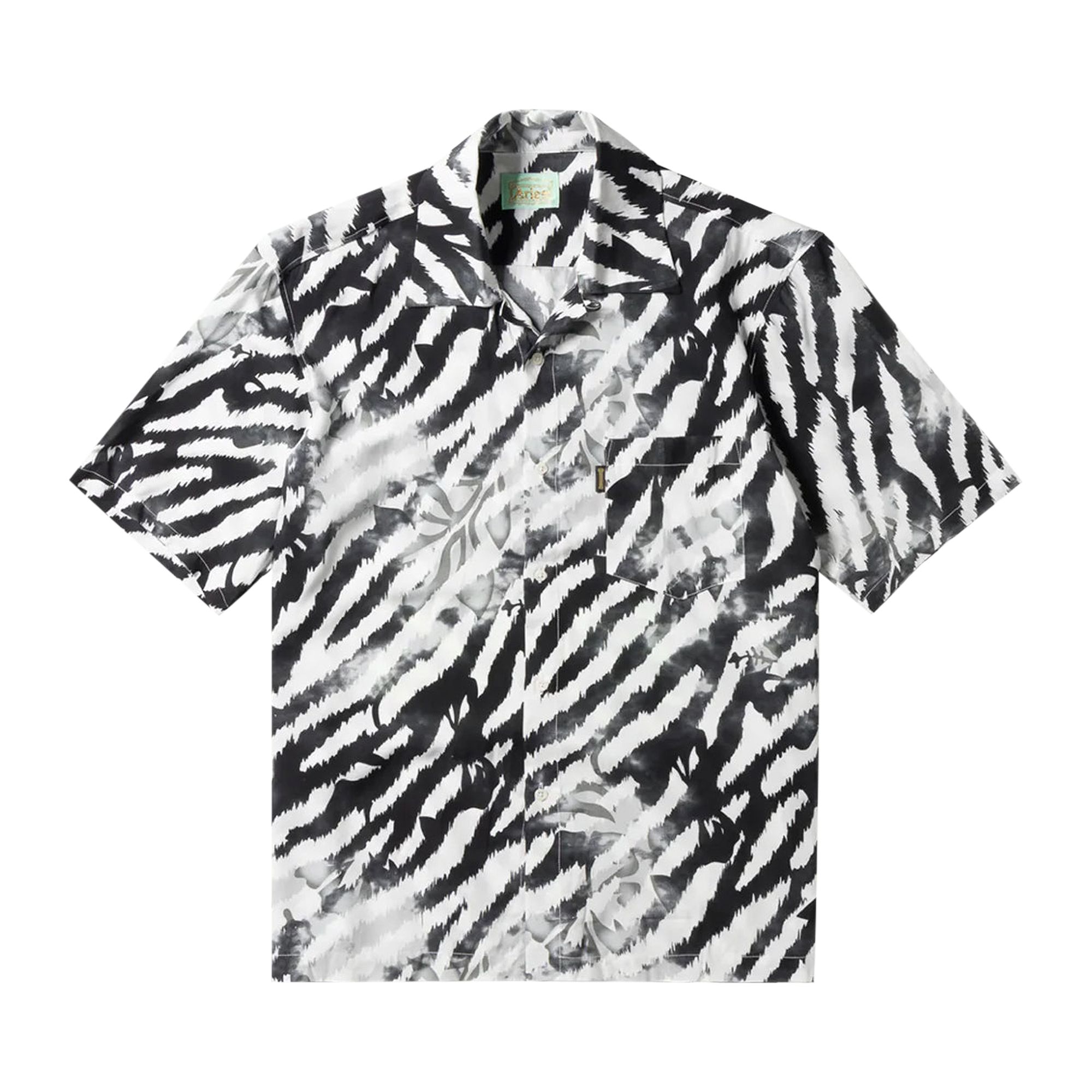 Pre-owned Aries Hibiscus Hawaiian Shirt 'multicolor' | Multi-color | Men's Size L