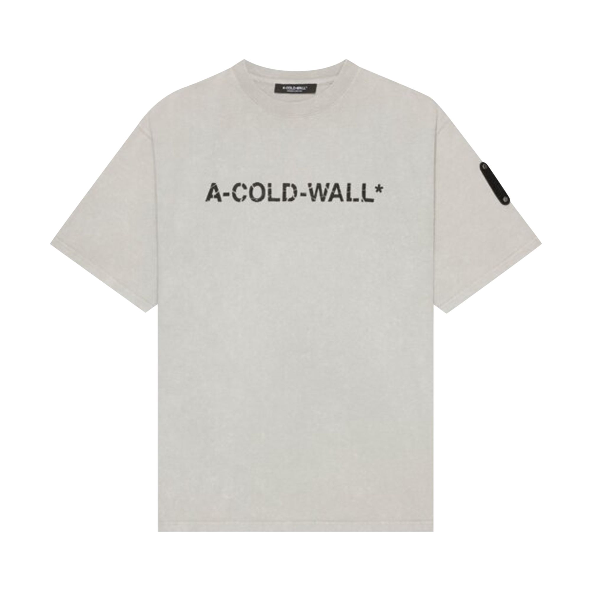 Pre-owned A-cold-wall* Overdye Logo T-shirt 'cement' | Grey | Men's Size Xl