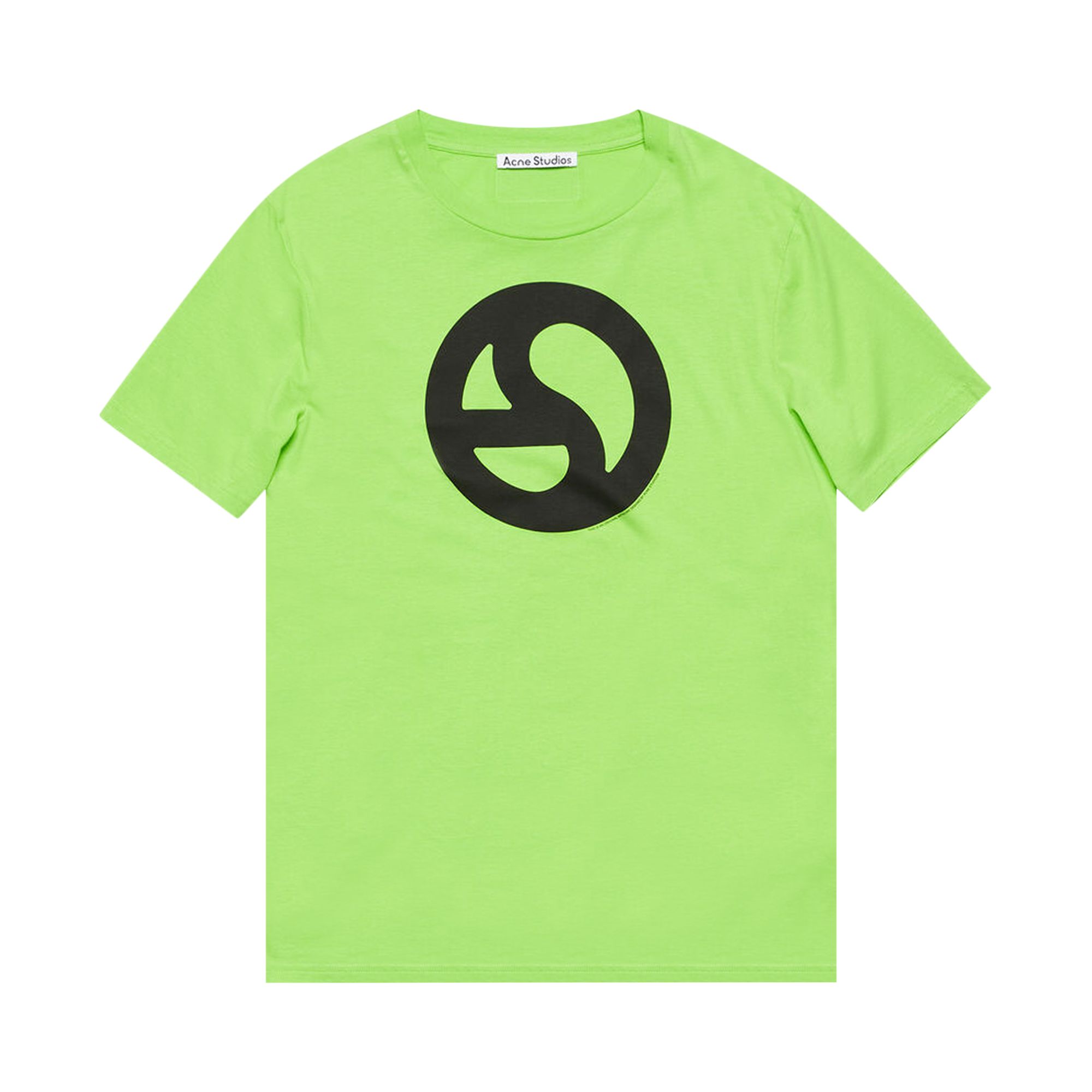 Pre-owned Acne Studios Printed T-shirt 'sharp Green'