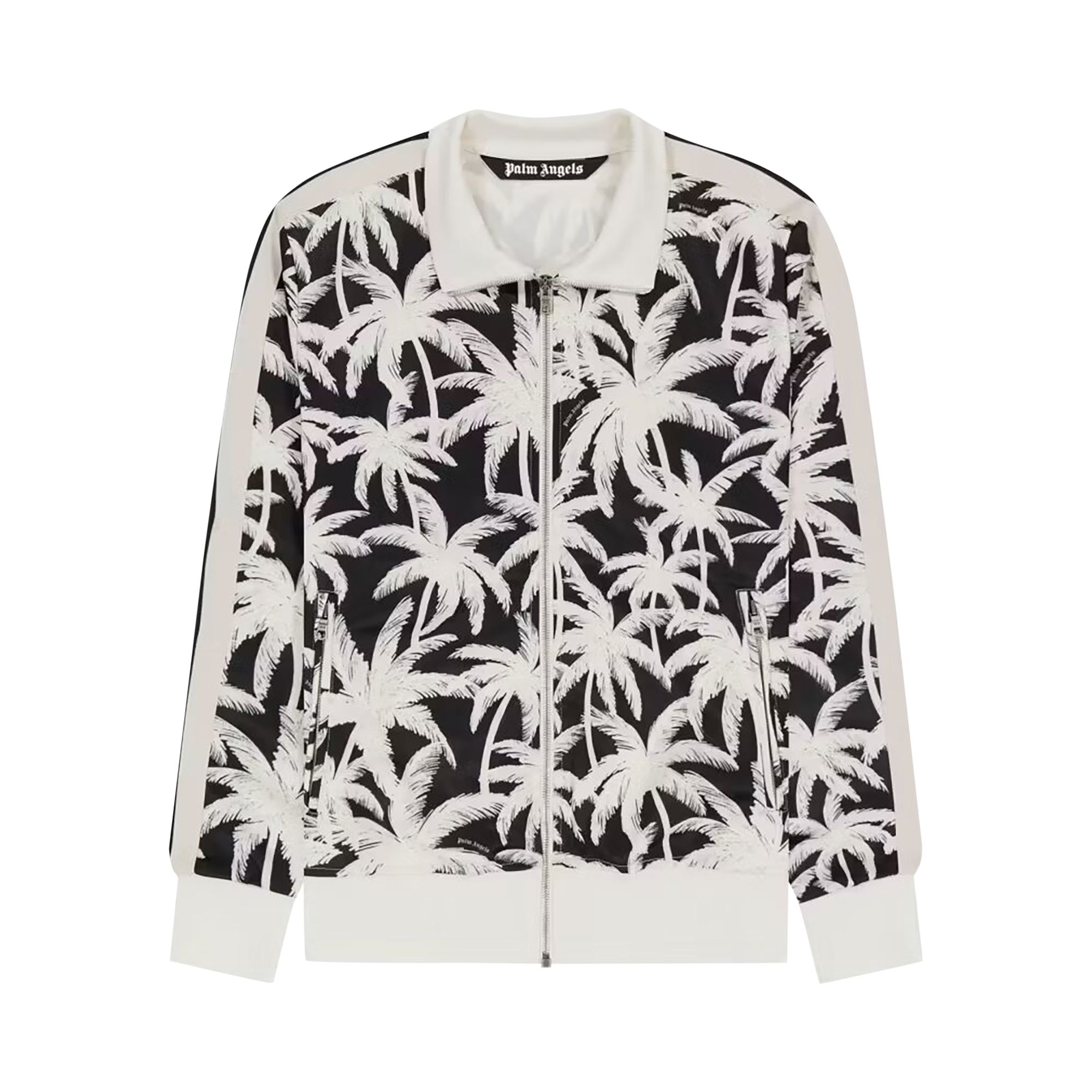Palm Angels Palms All Over Track Jacket 'Off White/Black' | Men's Size M