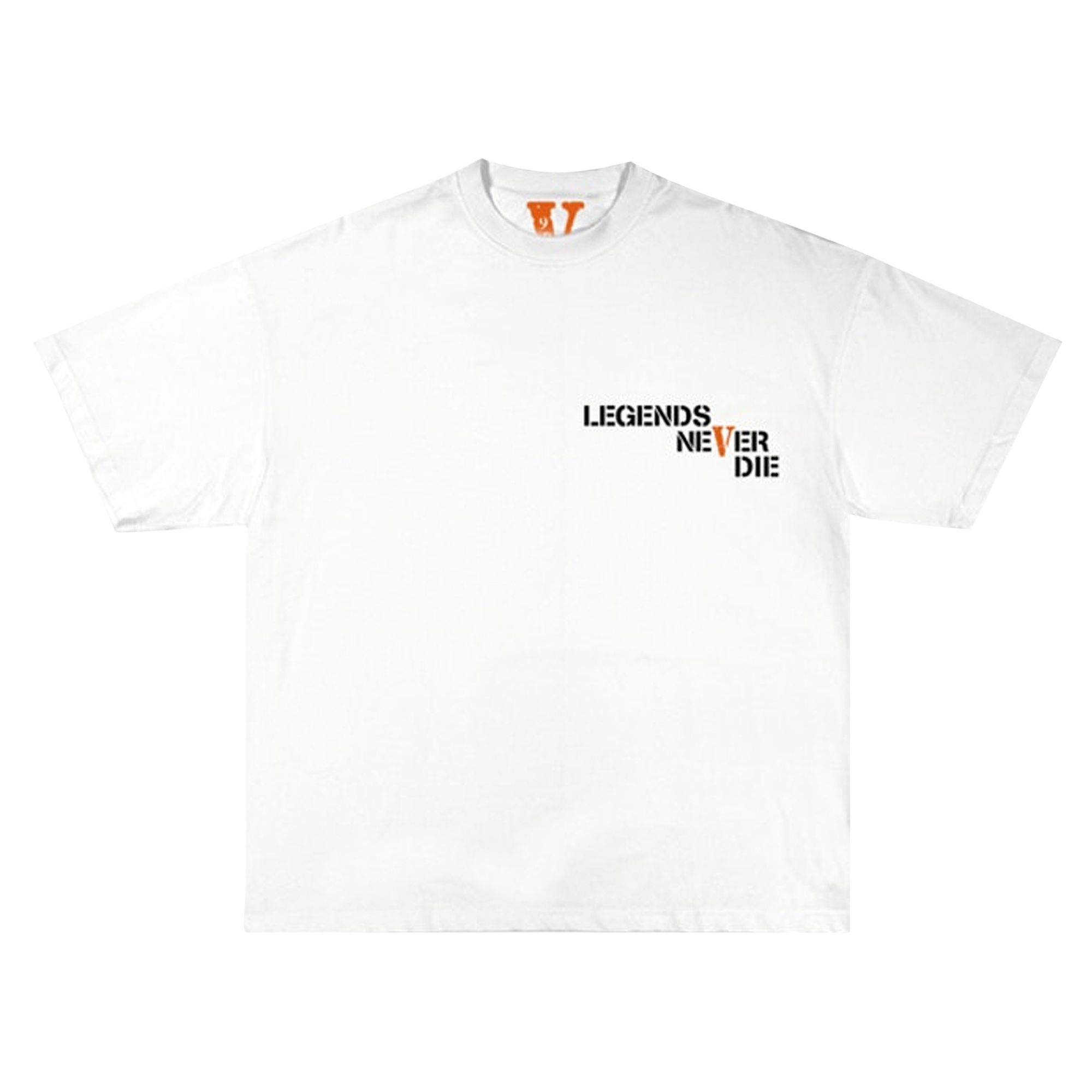 Vlone x Juice WRLD Butterfly Tee 'White' | Men's Size XL
