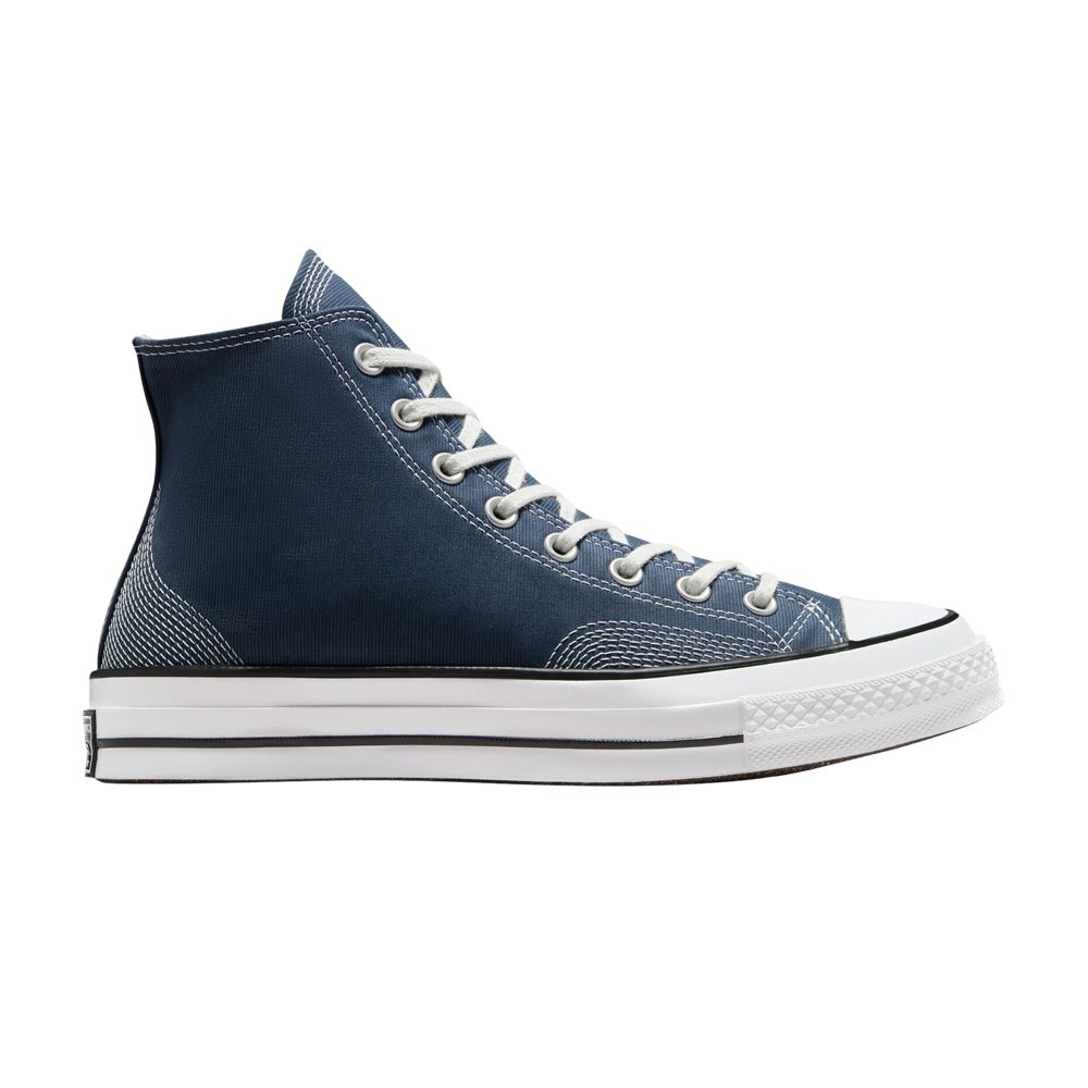 Chuck 70 High 'Multi-Stitch Cotton - Navy' - A07434C