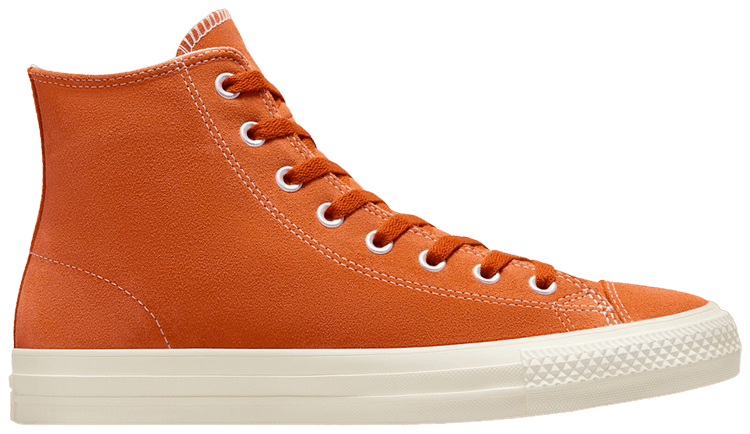 Size 10.0 Chuck Taylor All Star Pro Suede High Campfire Orange