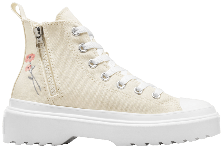 Buy Chuck Taylor All Star Lugged Lift Platform Easy On High GS 'Little  Flowers' - A10268C | GOAT