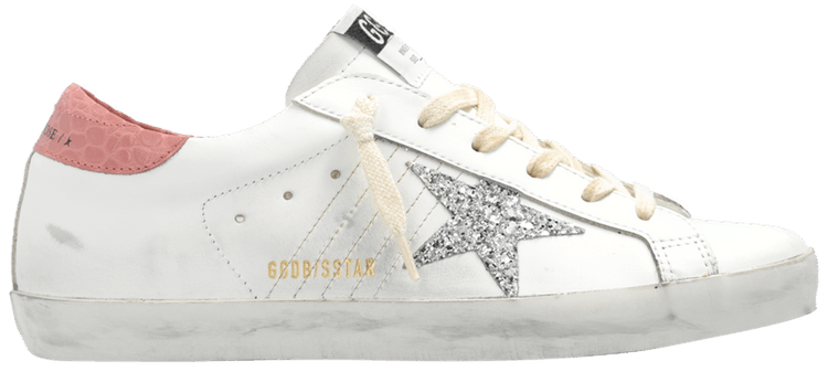 Golden goose white and silver sale
