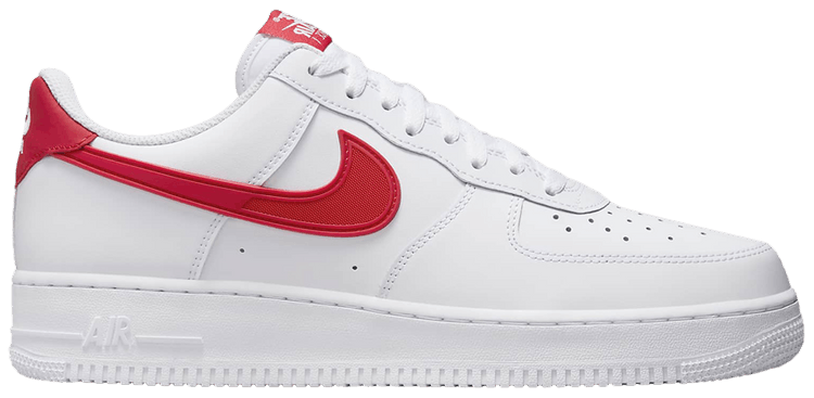 Nike Air Force 1 07 White Fire Red