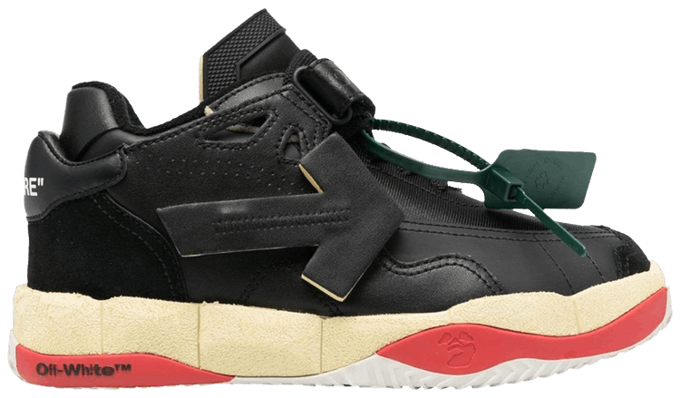 Off White Puzzle Couture Low Black Cream Red