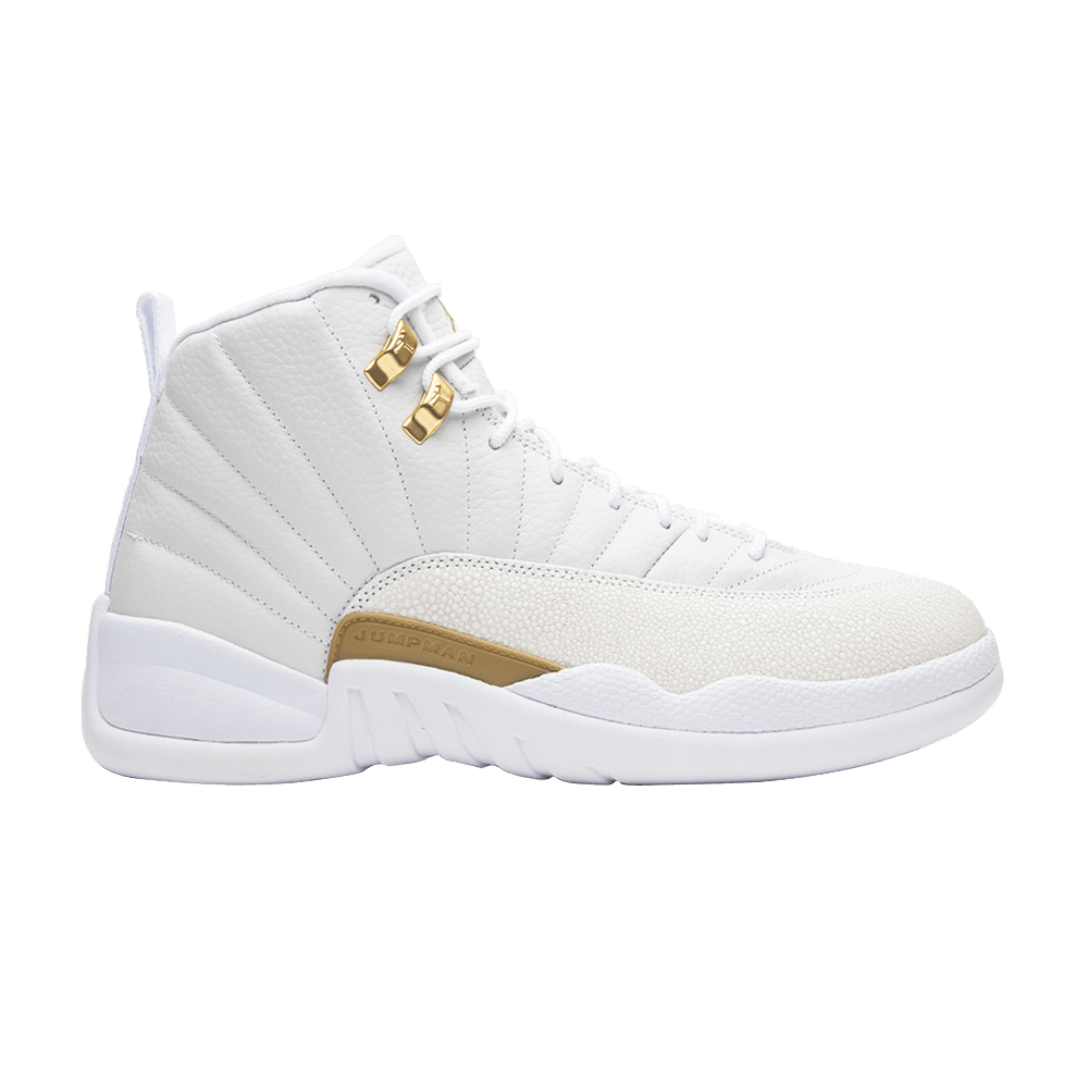 jordan 12 tan and white