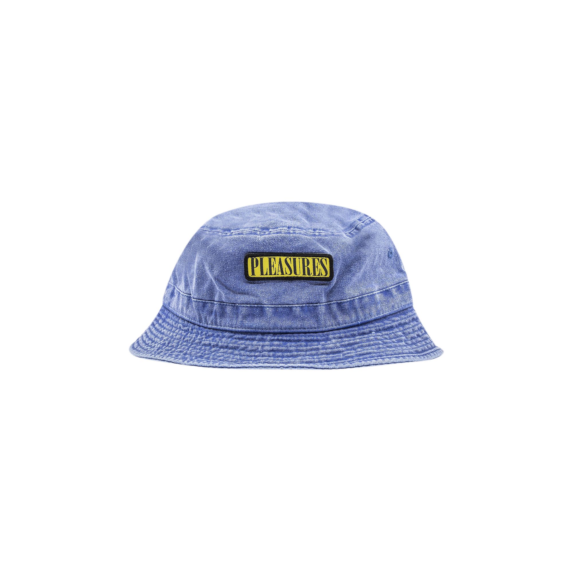 Pre-owned Pleasures Spank Bucket Hat 'washed Blue' | Men's Size L/xl