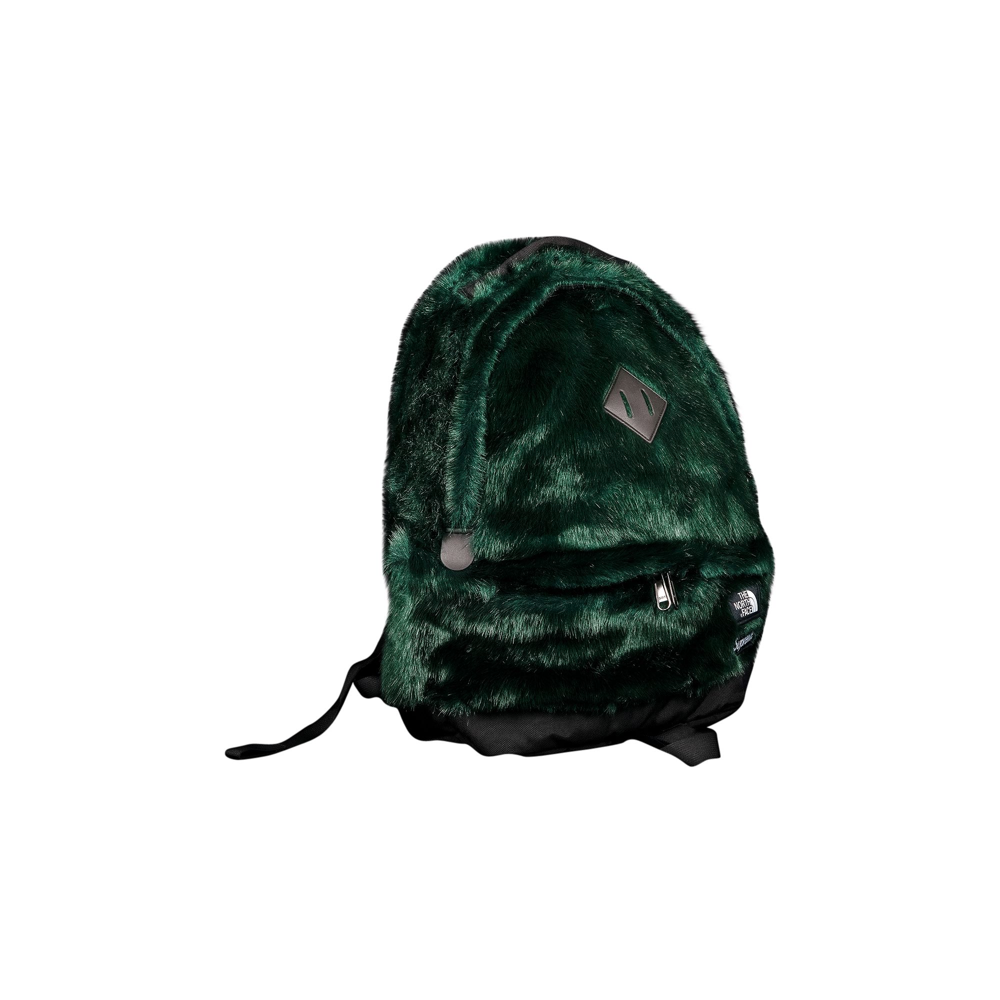 Supreme x The North Face Faux Fur Backpack 'Green' | Men's Size Onesize