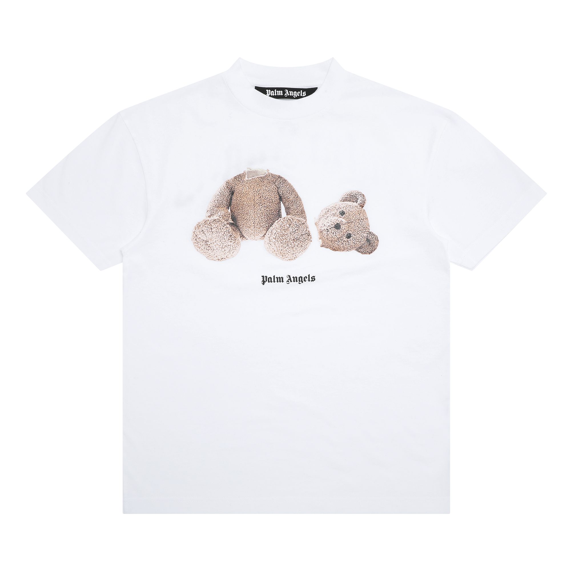 Palm Angels Bear Short-Sleeve Tee 'White' | Men's Size 2XL