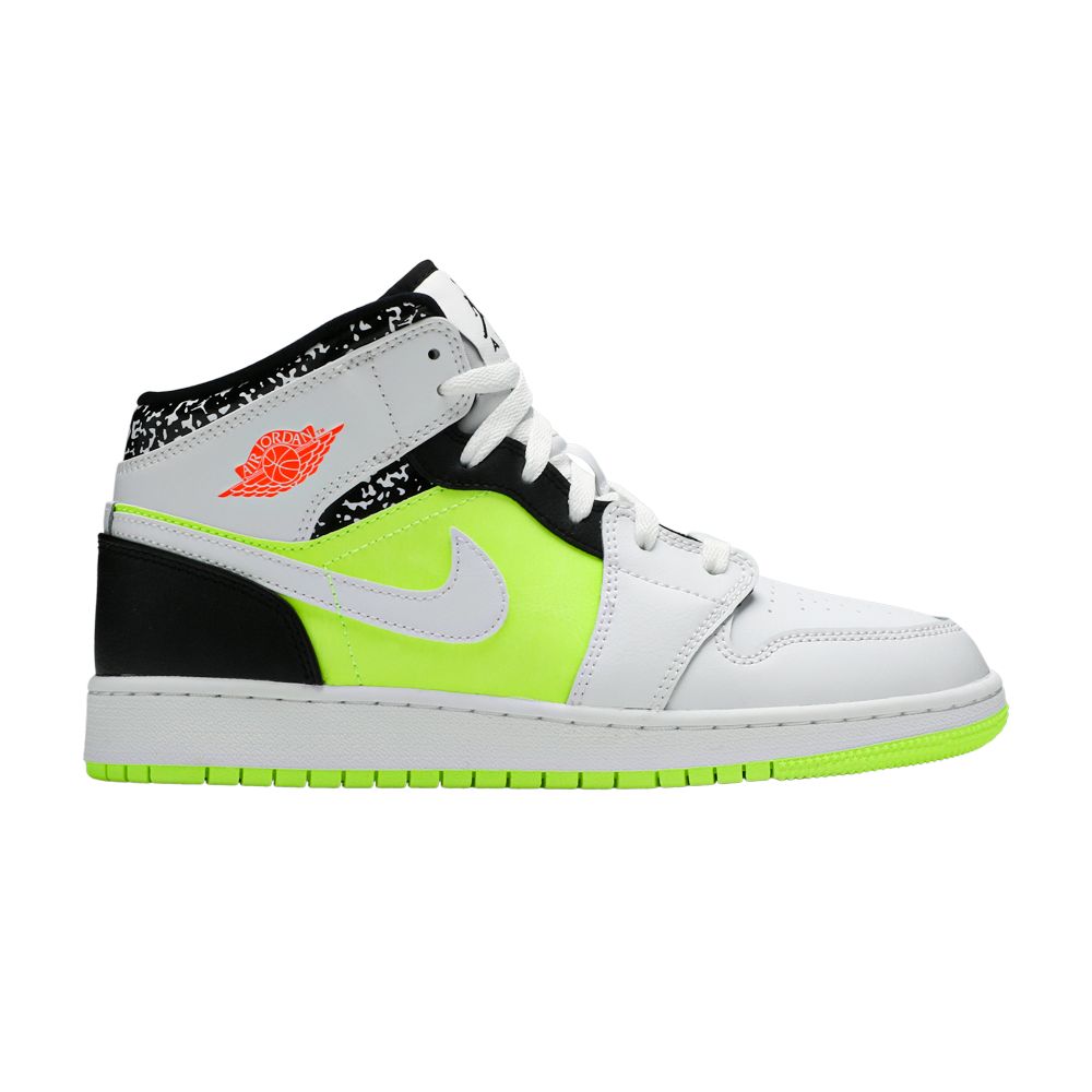 Air Jordan 1 Mid GS 'Notebook' | White | Kid's Size 4