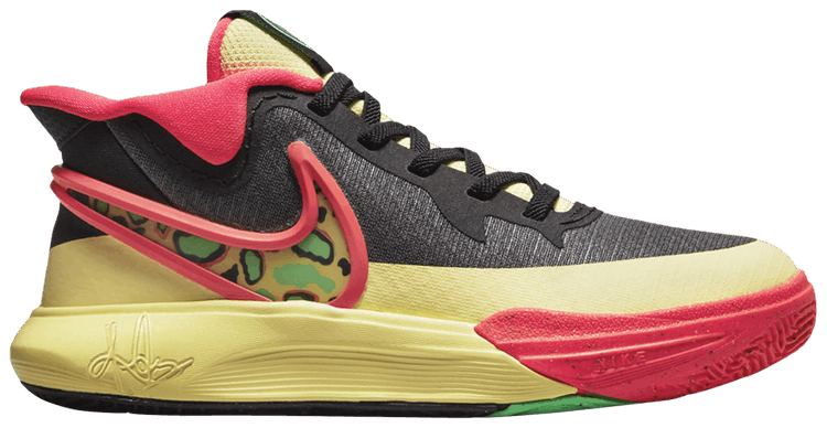 Size 1.0 Kyrie 8 GO PS Black Lemon Chiffon
