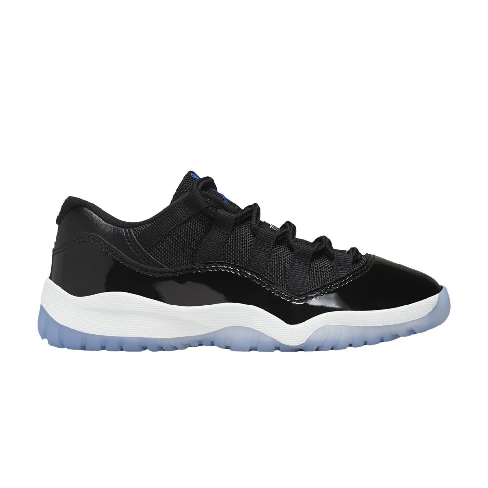 Pre-owned Air Jordan 11 Retro Low Ps 'space Jam' | Black | Kid's Size 11.5