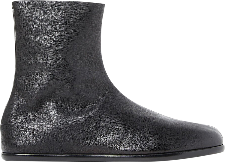 Maison Margiela Tabi Ankle Flat Boot Black