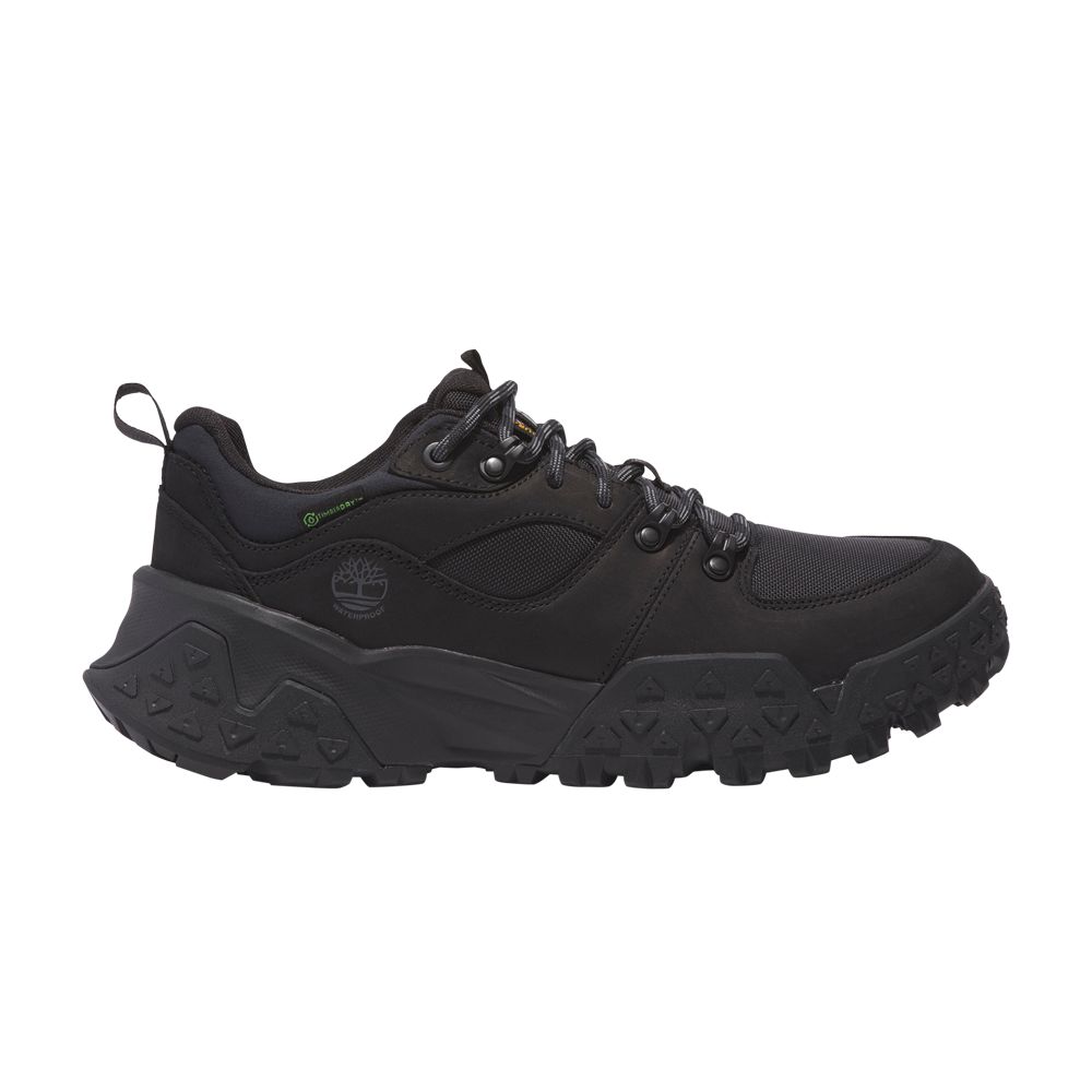 Pre-owned Timberland Motion Scramble Lace Up Low Waterproof 'black'