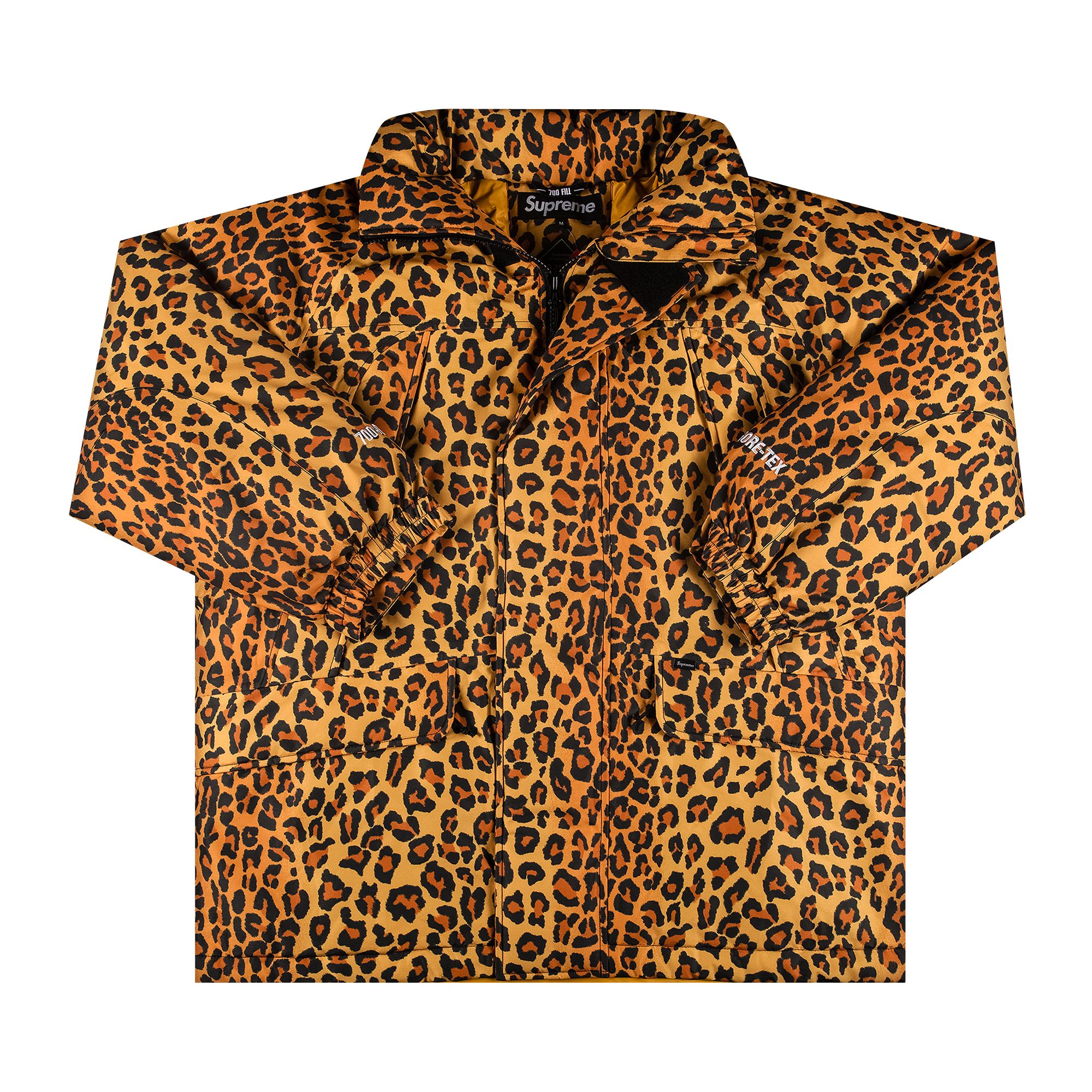 Supreme GORE-TEX 700-Fill Down Parka 'Leopard' | Brown | Men's Size L