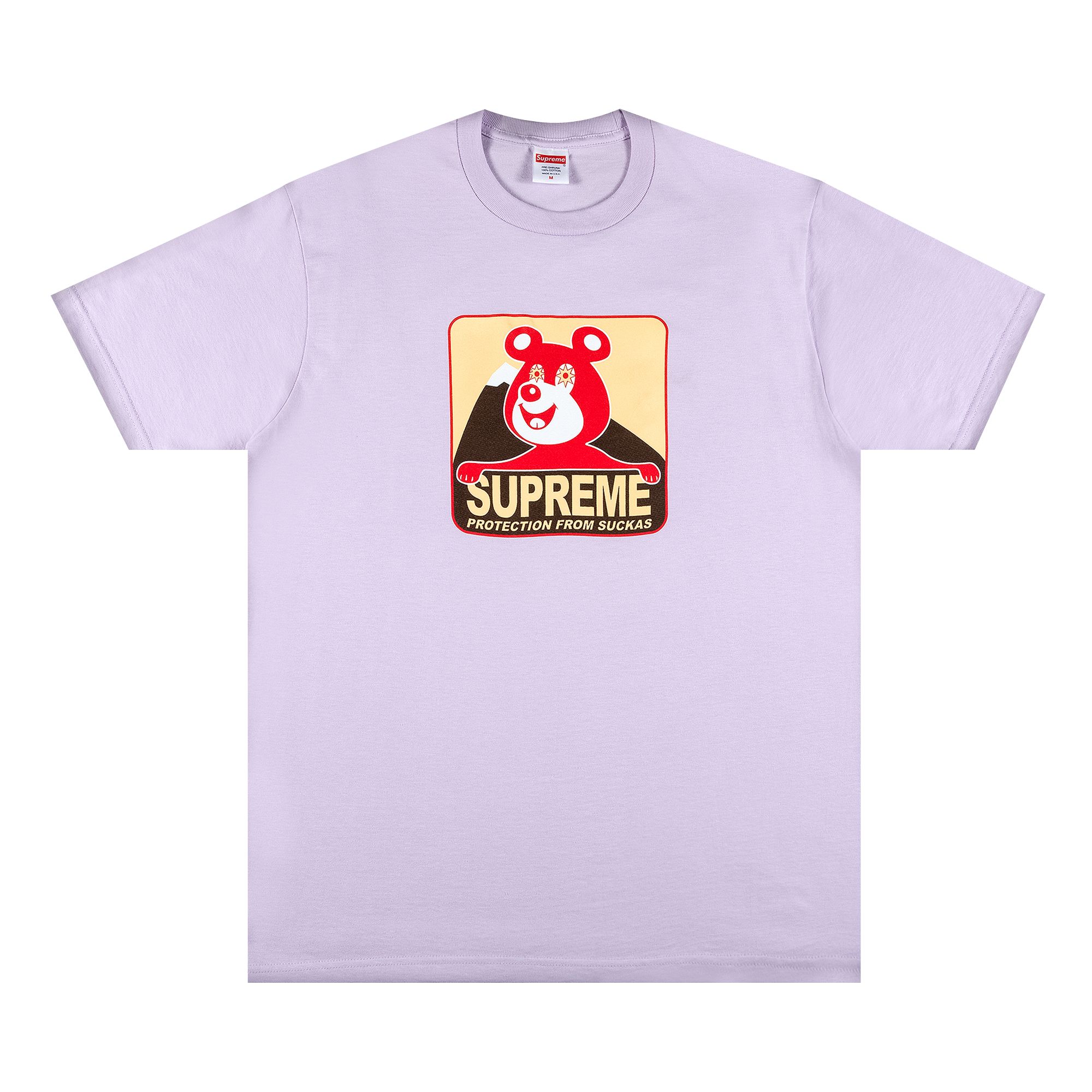 Supreme Bear Tee 'Light Purple' | Men's Size L