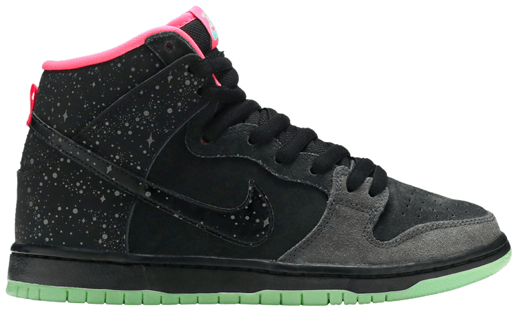 DH7742-600 KCDC Brooklyn Skateshop Nike SB Dunk High Pink Black (Men's