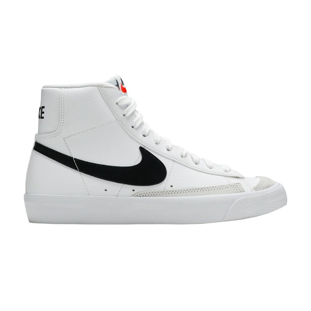 Pre-owned Nike Blazer Mid '77 Gs 'white Black' | Kid's Size 6