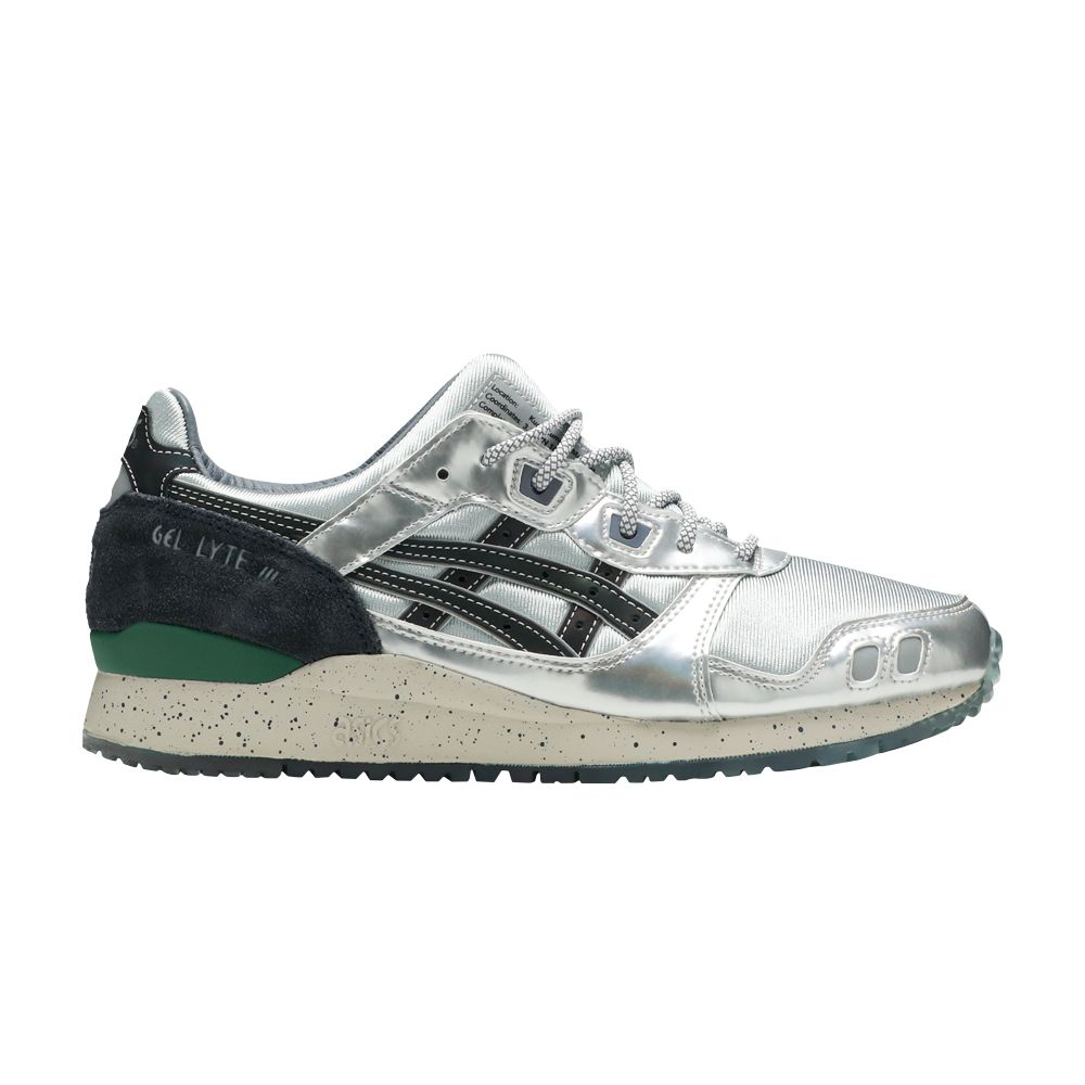 ASICS HUNDRED% x SneakerLAH x Gel Lyte 3 'Kuala Lumpur Twin Towers' | Silver | Men's Size 5.5