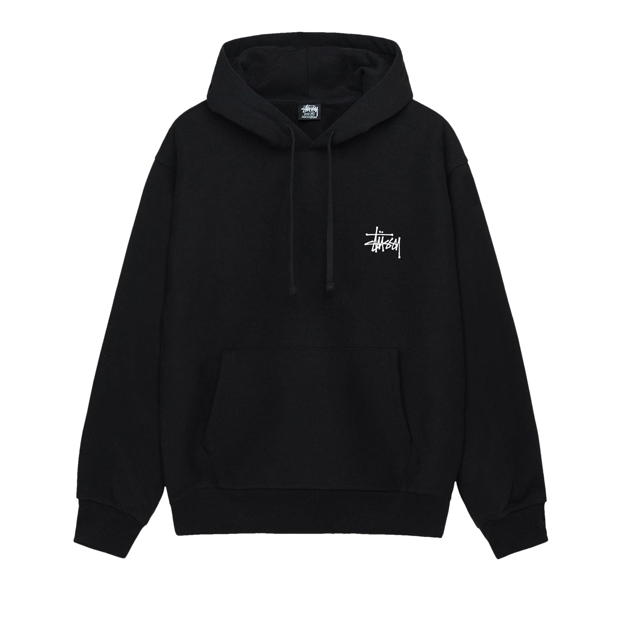 Pre-owned Stussy Basic Hoodie 'black'
