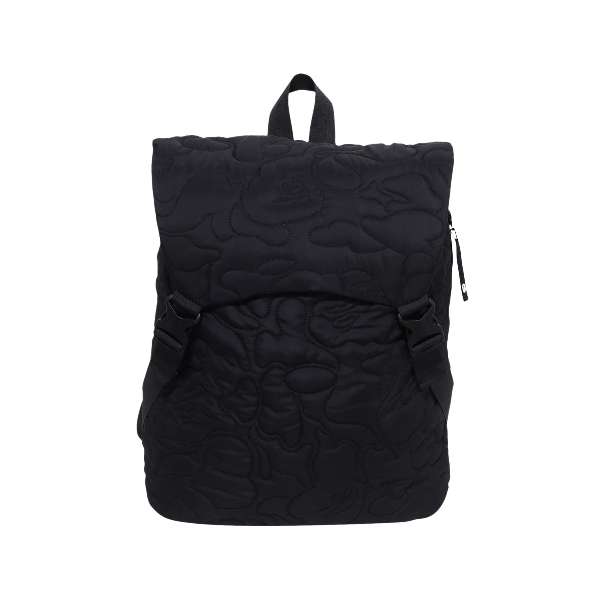 BAPE Camo Quilting Backpack 'Black' | Men's Size Onesize