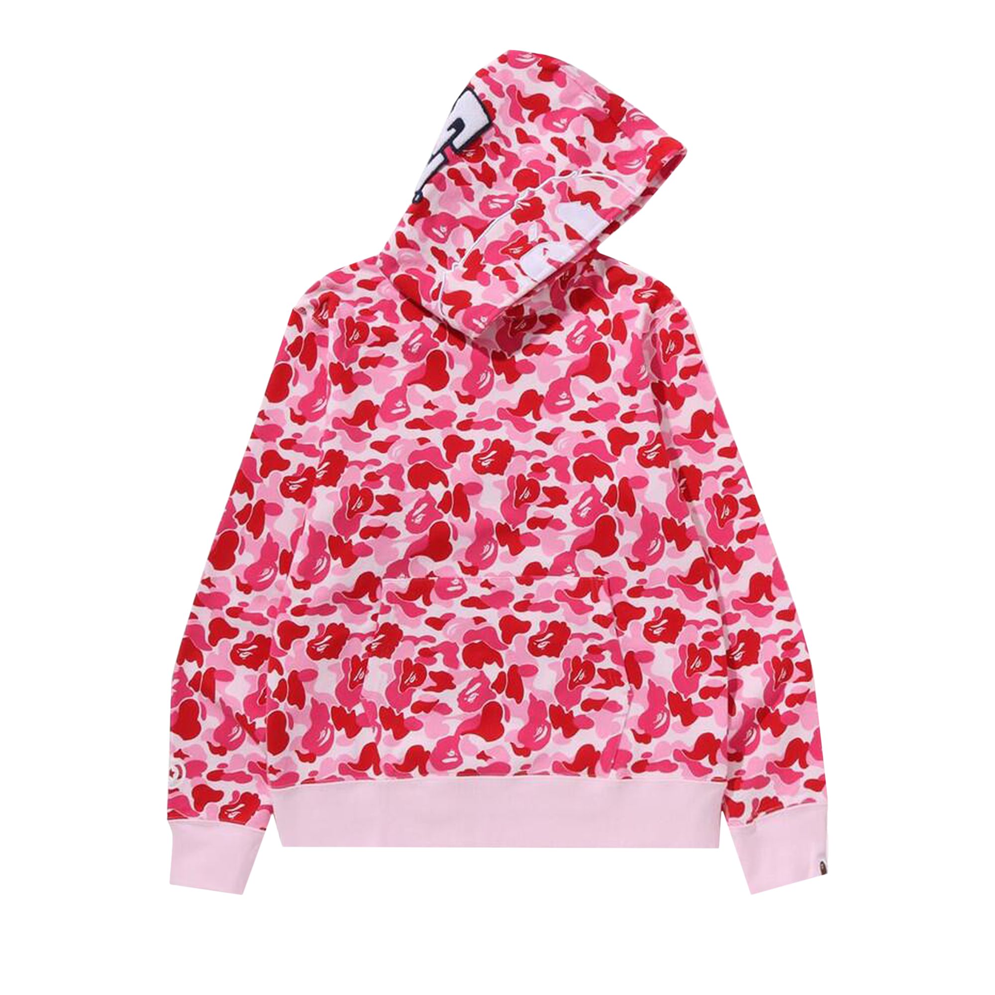 BAPE ABC Camo 2nd Ape Pullover Hoodie 'Pink' | Men's Size 2XL