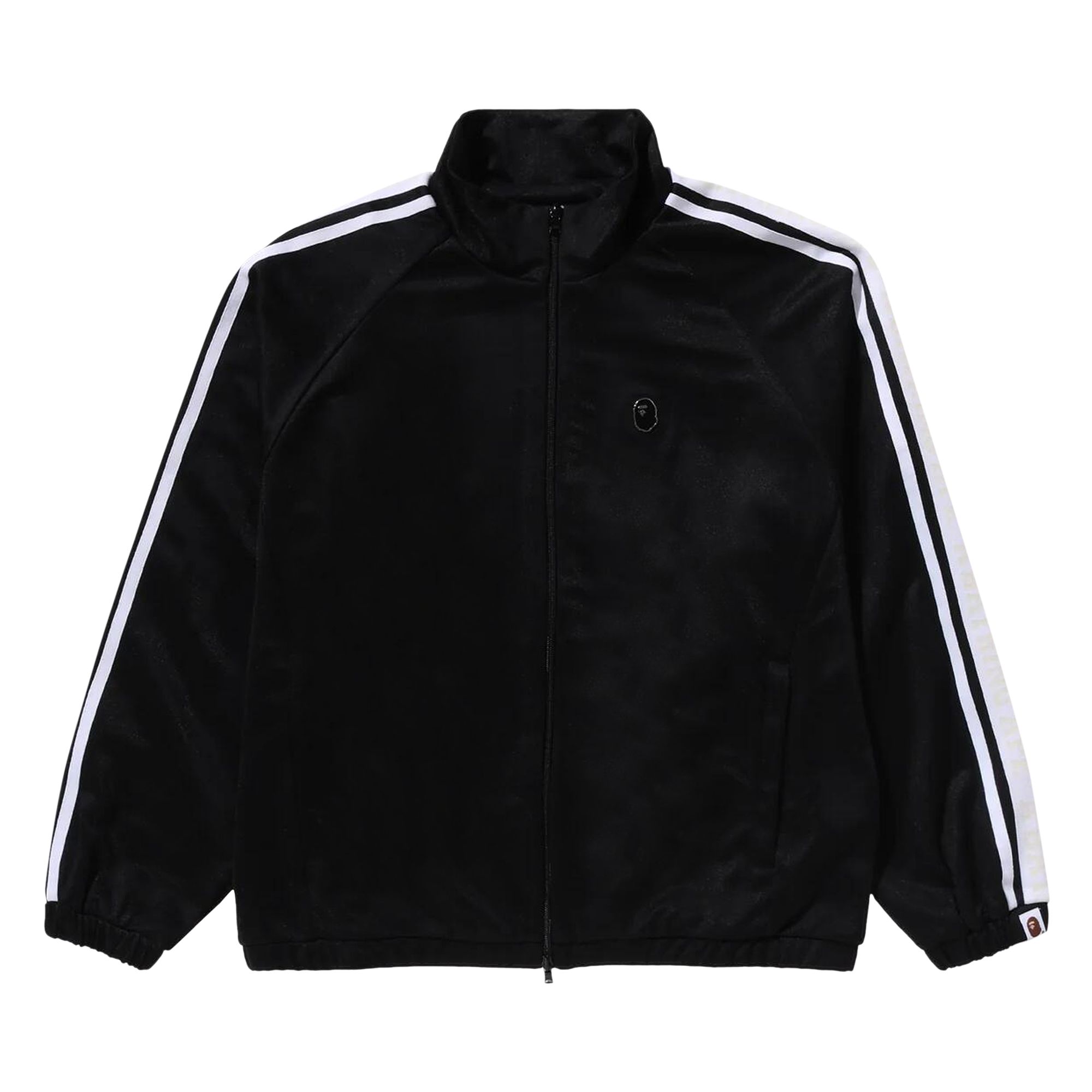 BAPE Fans Scarf Track Jacket 'Black' | Men's Size S
