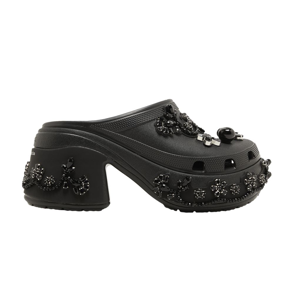 Crocs Simone Rocha x Siren Clog 'Black' | Men's Size 7