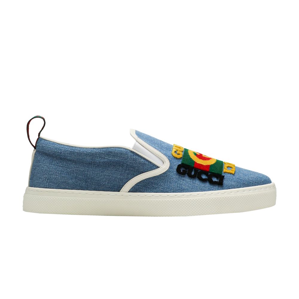 Gucci Slip-On 'Dublin Blue' | Men's Size 7 - 548644-9B5D0-4380