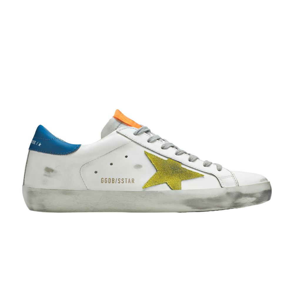 Click to view more detailed imagery on our partner's website Pre-owned Golden Goose Superstar 'white Blue Yellow' | Men's Size 41