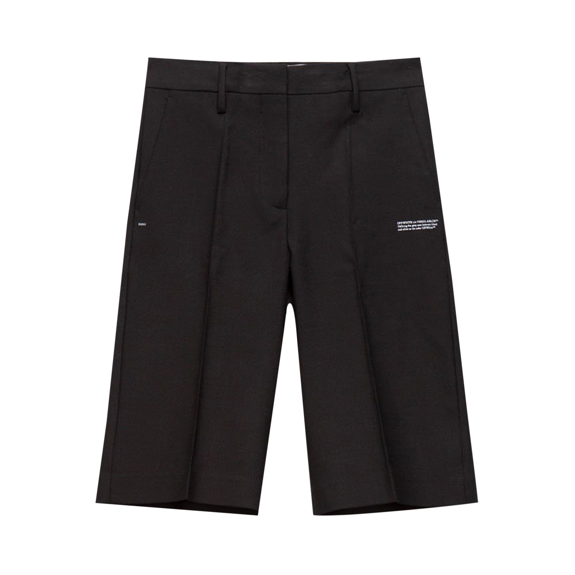 Off-White Formal Shorts 'Black' | Women's Size 38