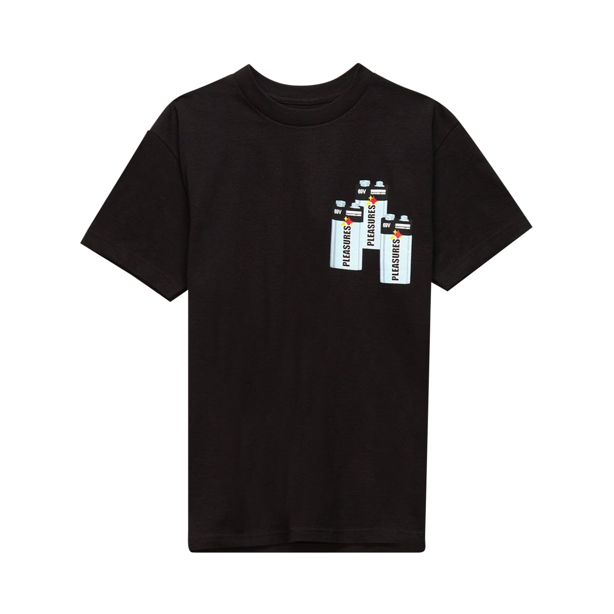Pre-owned Pleasures Charge T-shirt 'black' | Men's Size M