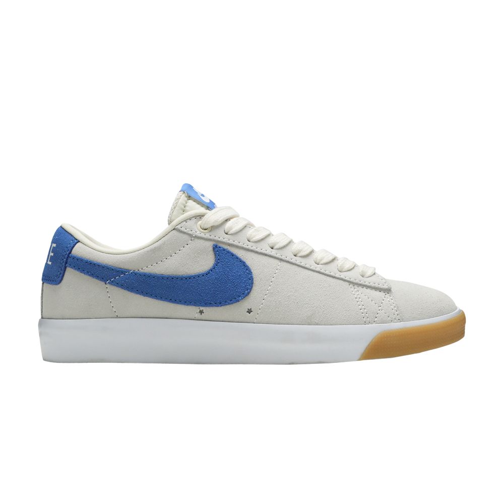 Nike Blazer Low SB GT 'Pale Ivory Blue' | White | Men's Size 5.5